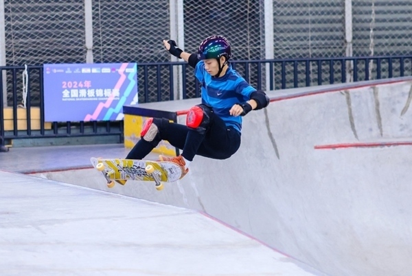 陳燁在比賽中。賽事組委會(huì)供圖