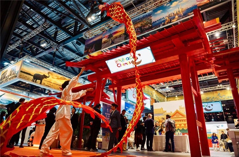 2024世界旅游交易會(huì)“中國館”現(xiàn)場(chǎng) 楊浩鵬