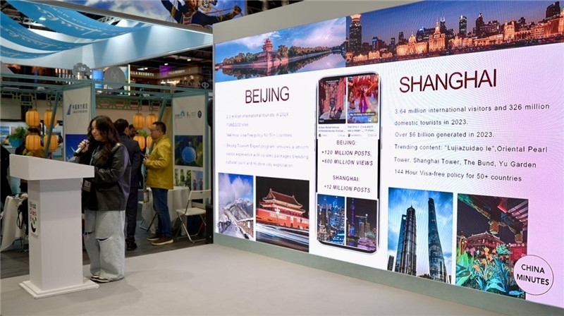 2024中國城市入境游影響力榜單發(fā)布 北京、上海位居榜首。吳若鳴攝）