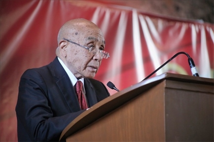 李子文致辭。主辦方供圖