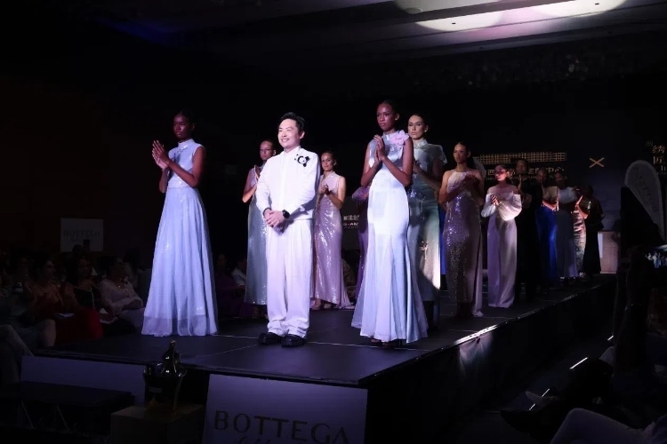 時裝周現(xiàn)場。顏李芳攝