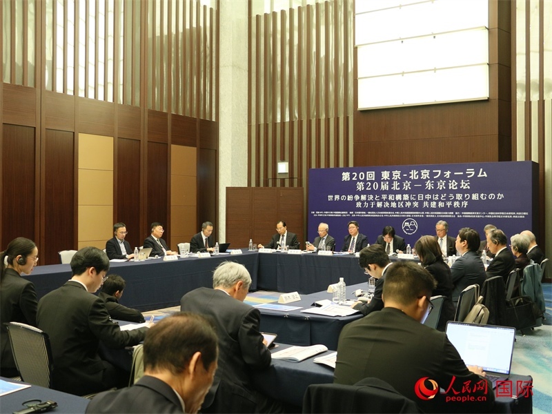 和平秩序分論壇現(xiàn)場。人民網(wǎng) 許可攝