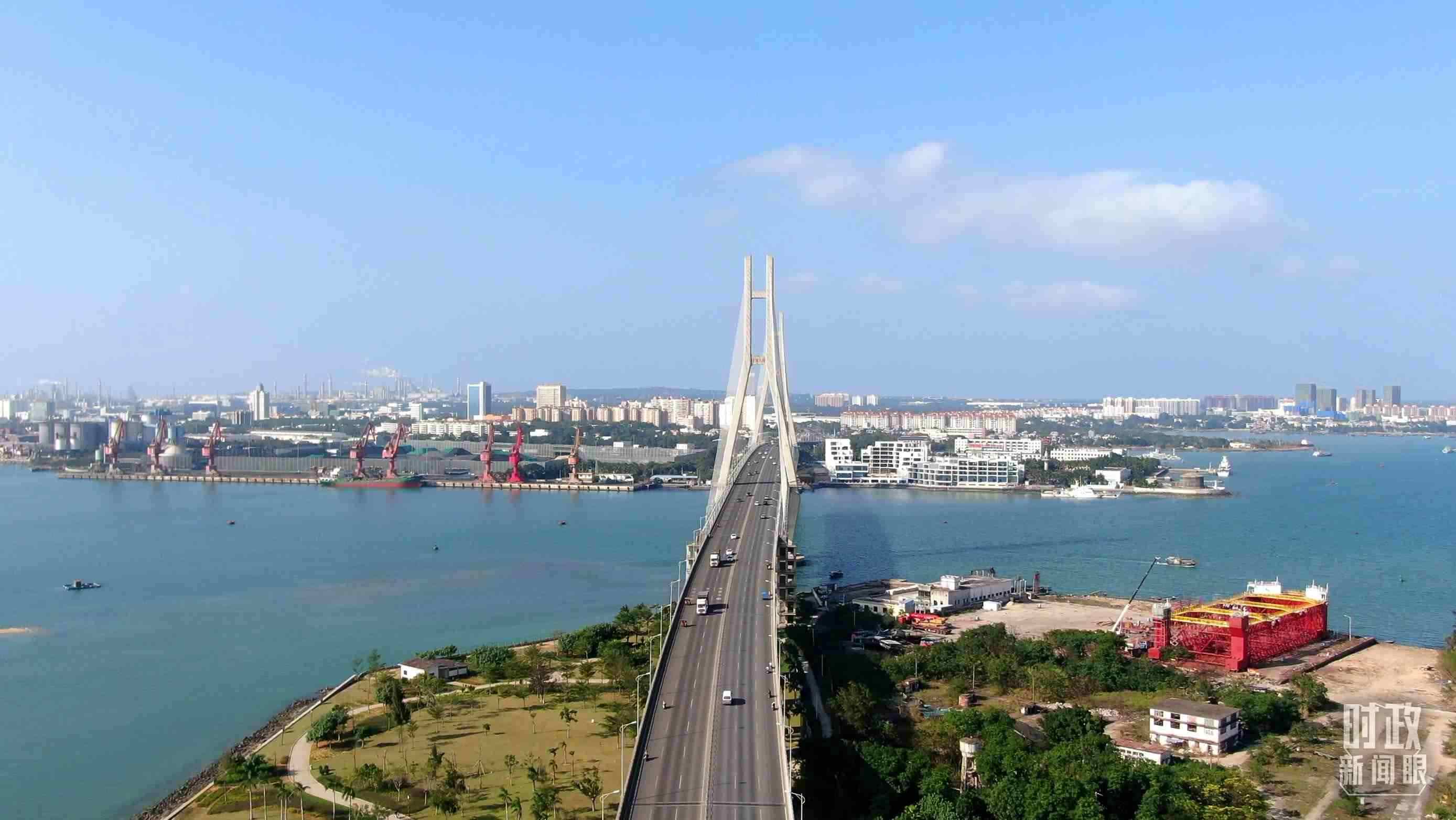 海南洋浦經濟開發(fā)區(qū)。（總臺記者葉飛提供）