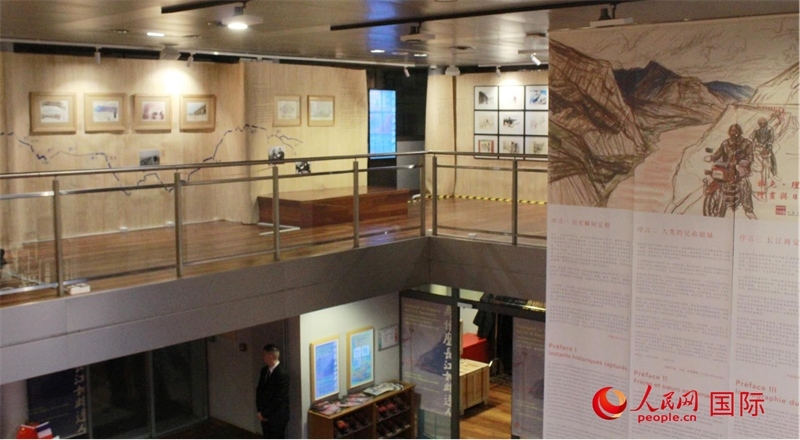 展覽現(xiàn)場(chǎng)。人民網(wǎng)記者 尚凱元攝