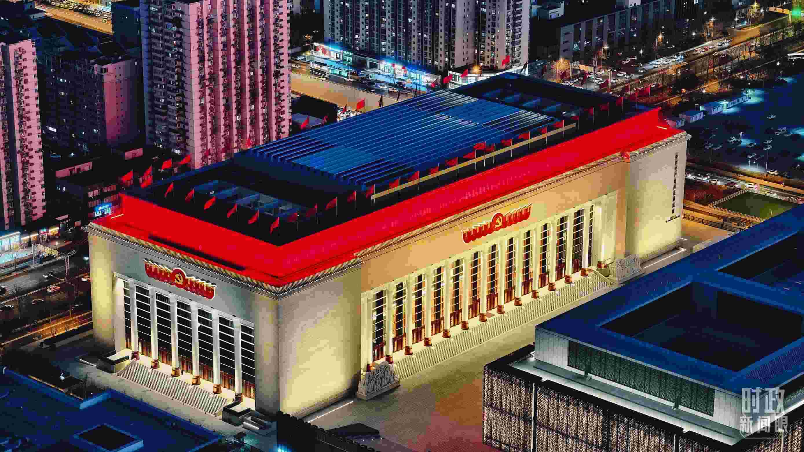 △中國共產(chǎn)黨歷史展覽館。（總臺(tái)央視記者張宇拍攝）