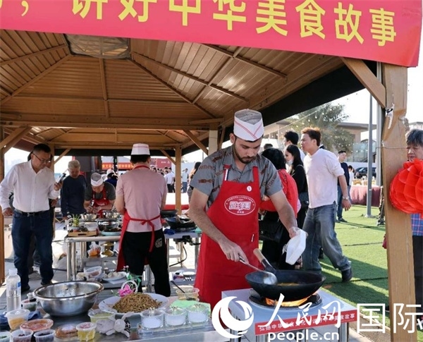 參賽一景。人民網(wǎng)記者管克江攝