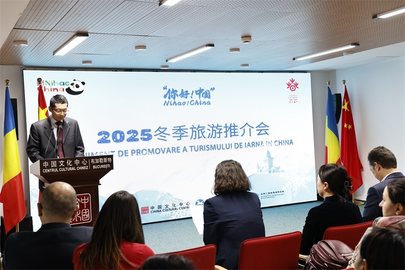 推介會現(xiàn)場。布加勒斯特中國文化中心供圖