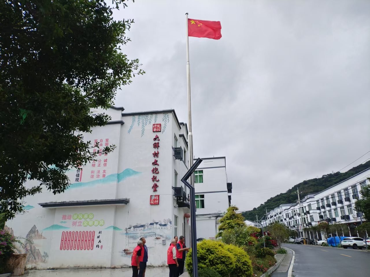 永興村一景（永興現(xiàn)為六祥行政村下的自然村之一）。蒼南縣金鄉(xiāng)鎮(zhèn) 供圖