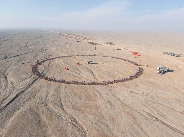 無(wú)線節(jié)點(diǎn)儀器檢測(cè)現(xiàn)場(chǎng)。受訪者供圖