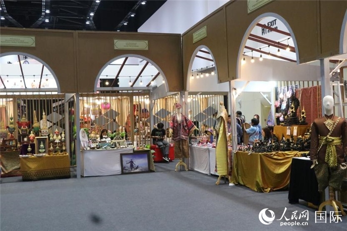 會議中心內(nèi)部展區(qū)。朱瀟逸攝