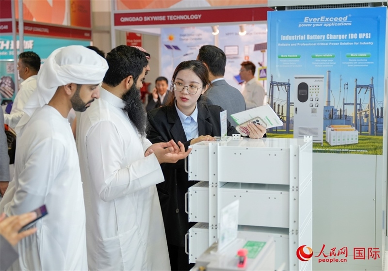 展會現(xiàn)場。人民網 塔里克·易卜拉欣攝