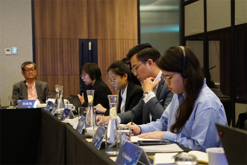 分享會(huì)現(xiàn)場(chǎng)，中馬兩國(guó)記者認(rèn)真記錄。林俊揚(yáng)攝