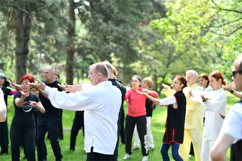 活動現(xiàn)場。傅永山攝