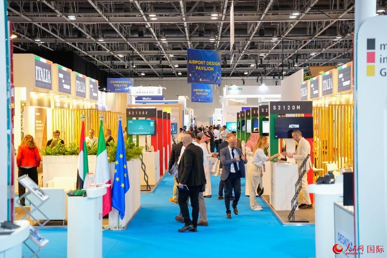 展會(huì)一景。人民網(wǎng)塔里克·易卜拉欣攝