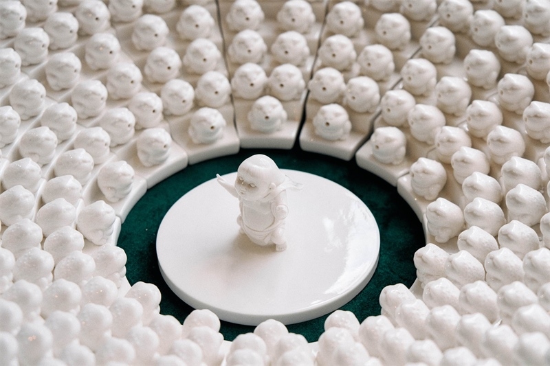 倫敦手工周中國館展品。楊浩鵬攝