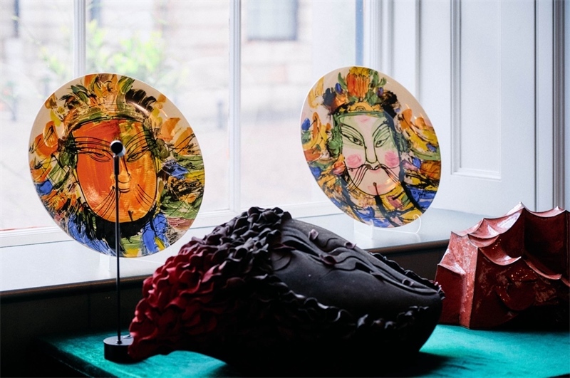 倫敦手工周中國館展品。楊浩鵬攝