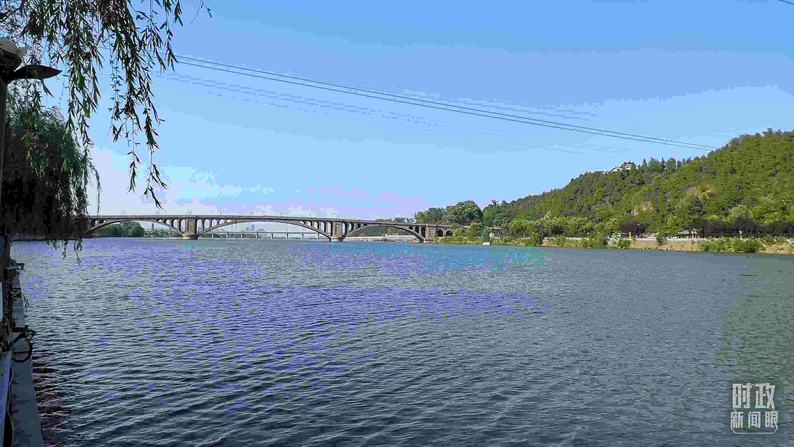 △伊河。（總臺央視記者范一鳴拍攝）