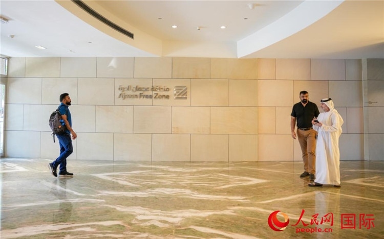 阿治曼自由區(qū)始建于1988年，阿治曼中國城設(shè)立于自由區(qū)內(nèi)。人民網(wǎng) 塔里克·易卜拉欣攝