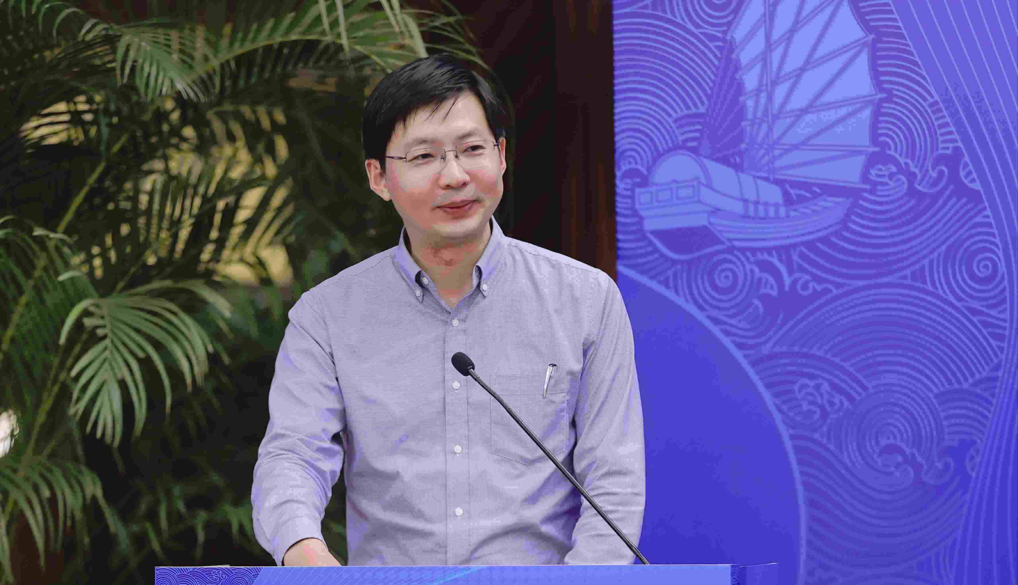 上海國際問題研究院王玉柱研究員。受訪者供圖